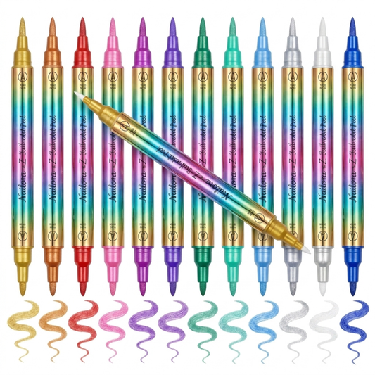 Dual-Ended Nail Art Pens